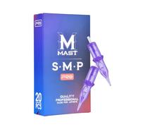 Mast Pro Tattoo Cartridge Needles Kit 20 Pieces 1201RL, Round Liner | Bugpin, Microblading, For Tattoo Pen Machine