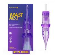 Mast Pro2 Tattoo Needles 20pcs Bugpin Round Liner #1009RL 0.30mm Tattoo Cartridges for Tattoo Machine Pen