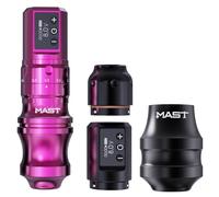 Mast Tattoo Gun Pen Machine, Fold Pro Cordless Edition Tattoo Machine Gift, Power Motor by Mcore-C3