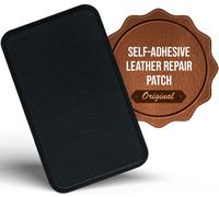 MastaPlasta Instant Leather Repair for Car Interiors & DIY - Black 10x6cm