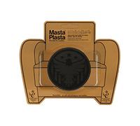 MastaPlasta Instant Self-Adhesive Premium Suede and Velvet Repair Patch - Black Eagle 8cm x 8cm (3in x 3in). Upholstery-Quality Patches for Seating, Car Interiors, Bags, Jackets & More