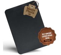 MastaPlasta Original Easy All-in-One Leather Repair Kit. Leather Patches for Sofas Self Adhesive - Black 28cm x 20cm (11in x 8in) - Upholstery Leather Repair Patch for Car Seats, Chairs, DIY, Craft