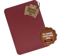 MastaPlasta Original Easy All-in-One Leather Repair Kit. Leather Patches for Sofas Self Adhesive - Red 28cm x 20cm (11in x 8in) - Upholstery Leather Repair Patch for Car Seats, Chairs, DIY, Craft