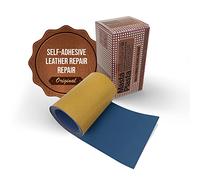 MastaPlasta Original Self-Adhesive Leather Repair Patches - Blue 150 x 10 cm (60 x 4in). Your Quick and Easy All-in-One Upholstery-Quality Leather Repair Kit for Sofas, Car Seats, Bags & DIY