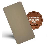 MastaPlasta Premium Easy All-in-One Leather Repair Kit. Leather Patches for Sofas Self Adhesive - Beige 20cm x 10cm (8in x 4in). Upholstery Leather Repair Patch for Car Seats, Chairs, DIY, Craft