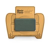 MastaPlasta Premium Leather Repair Patch - Green 10cm x 6cm (4in x 2.4in). Your Instant Stick-On Upholstery-Quality Repair for Sofas, Car Seats, Handbags, Jackets & DIY