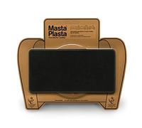 MastaPlasta Premium Suede and Velvet Fabric Repair Patch Self Adhesive - Black 20cm x 10cm (8in x 4in). Upholstery-Quality Repair Patches for Sofas, Car Seats, Bags, Jackets, DIY