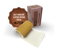 Mastaplasta Instant Self-Adhesive Leather Repair Patch - Ivory 150Cm X 10Cm. Upholstery-Quality Diy Repair For Sofas, Car Seats