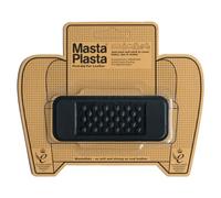 MastaPlasta Self-Adhesive Premium Leather Repair Patch - Black Bandage 10cm x 4cm (4in x 1.5in). Instant Leather Repair Kit and Decoration for Sofas, Car Seats, Bags, Jackets, DIY