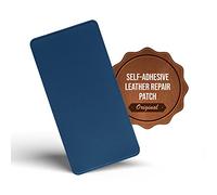 MastaPlasta Self-Adhesive Premium Leather Repair Patch - Blue 20cm x 10cm (8in x 4in). Your All-In-One Instant Upholstery-Quality Leather Repair Kit for Sofas, Car Interiors, Bags & Crafting