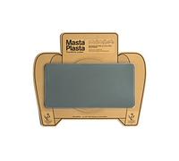 MastaPlasta Self-Adhesive Premium Leather Repair Patch - Grey 20cm x 10cm (8in x 4in). Your All-In-One Instant Upholstery-Quality Leather Repair Kit for Sofas, Car Interiors, Bags & DIY