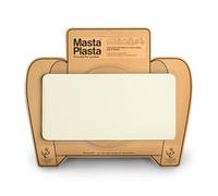 MastaPlasta Self-Adhesive Premium Leather Repair Patch - Ivory 20cm x 10cm (8in x 4in). Your Easy Upholstery-Quality Leather Repair Kit for Sofas, Car Interiors, DIY, Craft