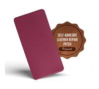 MastaPlasta Self-Adhesive Premium Leather Repair Patch - Pink 20cm x 10cm (8in x 4in). Your All-in-One Instant Upholstery-Quality Leather Repair Kit for Sofas, Car Interiors, Bags & DIY