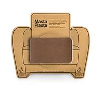 MastaPlasta Self-Adhesive Premium Leather Repair Patch - Tan 10cm x 6cm (4in x 2.4in). Your Instant Stick-on Upholstery-Quality Repair Patch for Sofas, Car Seats, Bags, Jackets and Crafting