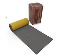 MastaPlasta Suede Repair Tape Roll - Grey 150 x 10 cm (60in x 4in). The Original Upholstery-Quality Easy All-in-One Fabric Repair Kit for Suede and Velvet. Repairs holes, burns, stains