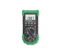 Mastech MS8217 MS8229 Digital Multimeter Meter AC/DC Voltage AC/DC Current Resistance Capacitance Tester with Temperature Measurement(MS8229)