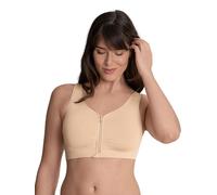 Anita Care Lynn Zip Opening Front Fastening Soft Cup Bra (2XL, Desert)