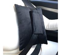 Mastectomy Pillow Breast Cancer Post Surgery Seatbelt Pillows Heart Surgery Pacemaker Gifts for Chemo Ports Recovery Comfort Post Op Women Men Black