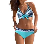 Mastectomy Swimsuits for Women with Pocket Lands End Womens Bikini Set High Waisted Bikini Two Piece Swimsuit Twist Hook Eye Adjustable Straps