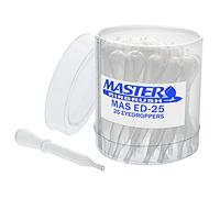 Master Airbrush® Brand 25 Pipette Eyedroppers for Liquid Transfer and Airbrush Paint