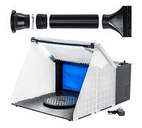 Master Airbrush BrandLighted Portable Hobby Airbrush Spray Booth with LED Lighting for Painting All Art, Cake, Craft, Hobby, Nails, T-shirts & More. Includes Our Exhaust Extension Hose That Extends up to 5.6 Feet. by Master Airbrush