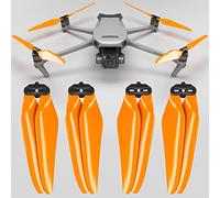 Master Airscrew Stealth Propellers for DJI Mavic 3 & Mavic 3 Pro/Cine/Enterprise/Classic/3T/3M - Orange, 4 pcs
