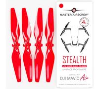 Master Airscrew Stealth Propellers for DJI Mavic Air - Red, 4 pcs