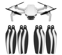 Master Airscrew Stealth Propellers for DJI Mini 2, Mini 2 SE, Mini SE & Mini 4K - Black, 4 propellers in set