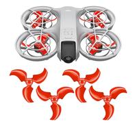 Master Airscrew Stealth Propellers compatible with DJI Neo - Red, 4 pcs