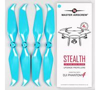 Master Airscrew Stealth Propellers for DJI Phantom 4 - Blue, 4 pcs
