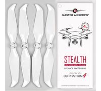 Master Airscrew Stealth Propellers for DJI Phantom 4 - White, 4 pcs