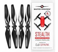 Master Airscrew Stealth Propellers for DJI Spark - Black, 4 pcs