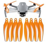 Master Airscrew Stealth Propellers for Hubsan Zino Mini Pro & SE - Orange, 4 propellers in set