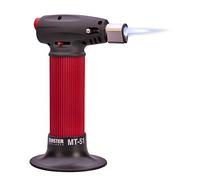 Master Appliance MT-51 Professional Butane Torch Lighter, Hand Held Torch Lighter, Adjustable Flame Mini Blow Torch, Refillable with Butane Fuel for Soldering, Electrical Connectors, Kitchen, Cooking