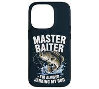 Master Baiter Fishing - Hilarious Fishing Bass Fishermen Case for iPhone 14 Pro