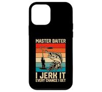 Master Baiter Funny Pun Angler Fishing Lover Case for iPhone 12 mini