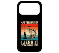 Master Baiter Funny Pun Angler Fishing Lover Case for iPhone 17 Pro Max