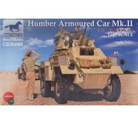Master Box 1/35 CB35085 Humber Armoured Car Mk. II British Tank, Bronco Models