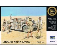 Masterbox 1:35 Scale LRDG in North Africa, WWII Era Assembly Parts