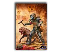 Master Box 24079 1/24 Dog of The Apocalypse. Post-Apocalyptic Series. The Last Bridge kit 7