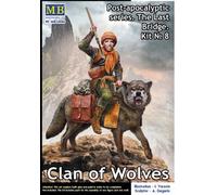 Master box 24086 1:24th Post-apocalyptic series The Last Bridge Clan Of Wolves