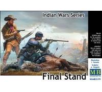 MASTER BOX 35191 MODEL FIGURES THE LAST SQUARE INDIAN WARS SERIES 1/3