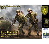Master Box 35224 - 1/35 Russian-Ukrainian War Series, Kit No 2.Azov Regiment New