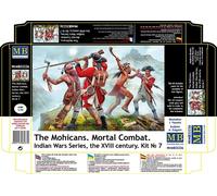 Master Box 35236 1:35th scale The Mohicans - Mortal Combat Indian Wars Series