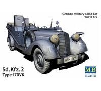 Master Box 3531 1:35th scale Radio car Kfz. 2 Type 170VK