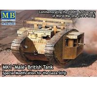 Master Box 72003 1:72nd scale MKI Male British Tank Special Mod Gaza Strip