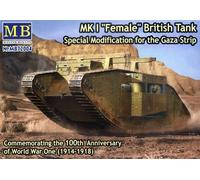Master Box 72005 1:72nd scale MK II "Male" British Tank Arras Battle period 1917