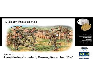Master Box Hand to Hand Combat Japanese and US Marines Tarawa 1943 F (US IMPORT)