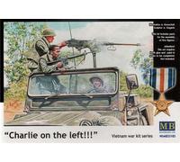 Master Box MAS35105 Charlie on the Left Jeep Crew/Viet Cong 1:35