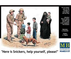 Master Box MAS35159 1:35 'Snickers', Help yourself, U.S